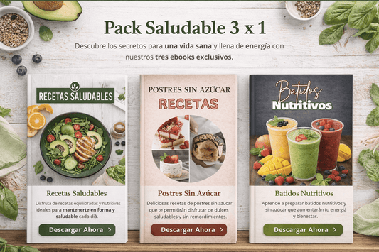 PACK SALUDABLE  -  3 x 1
